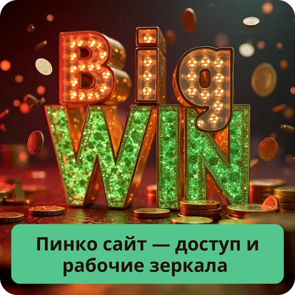 Пинко сайт — доступ и рабочие зеркала